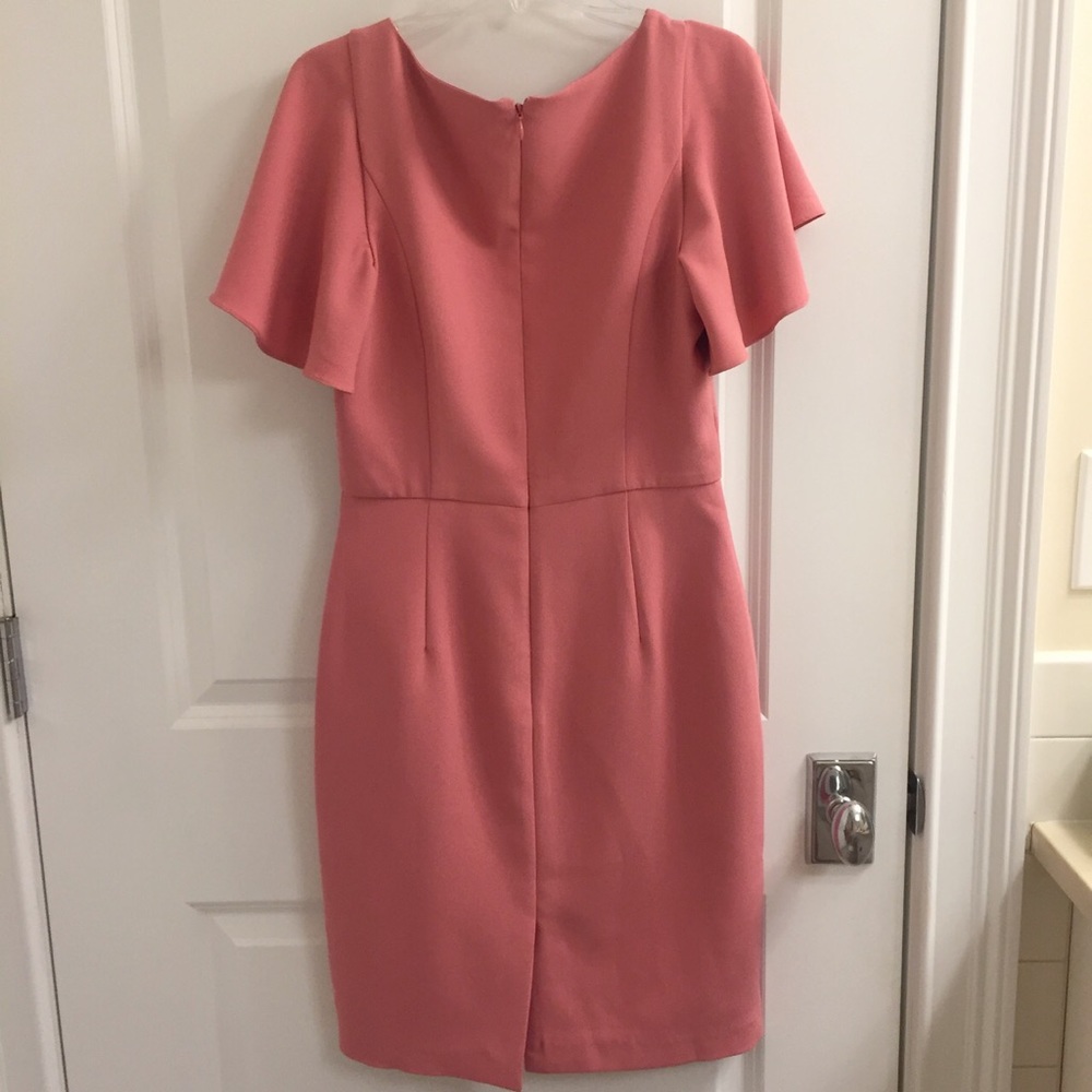 NEW White House Black Market Flutter Sleeve Dress - Picture 2 of 4